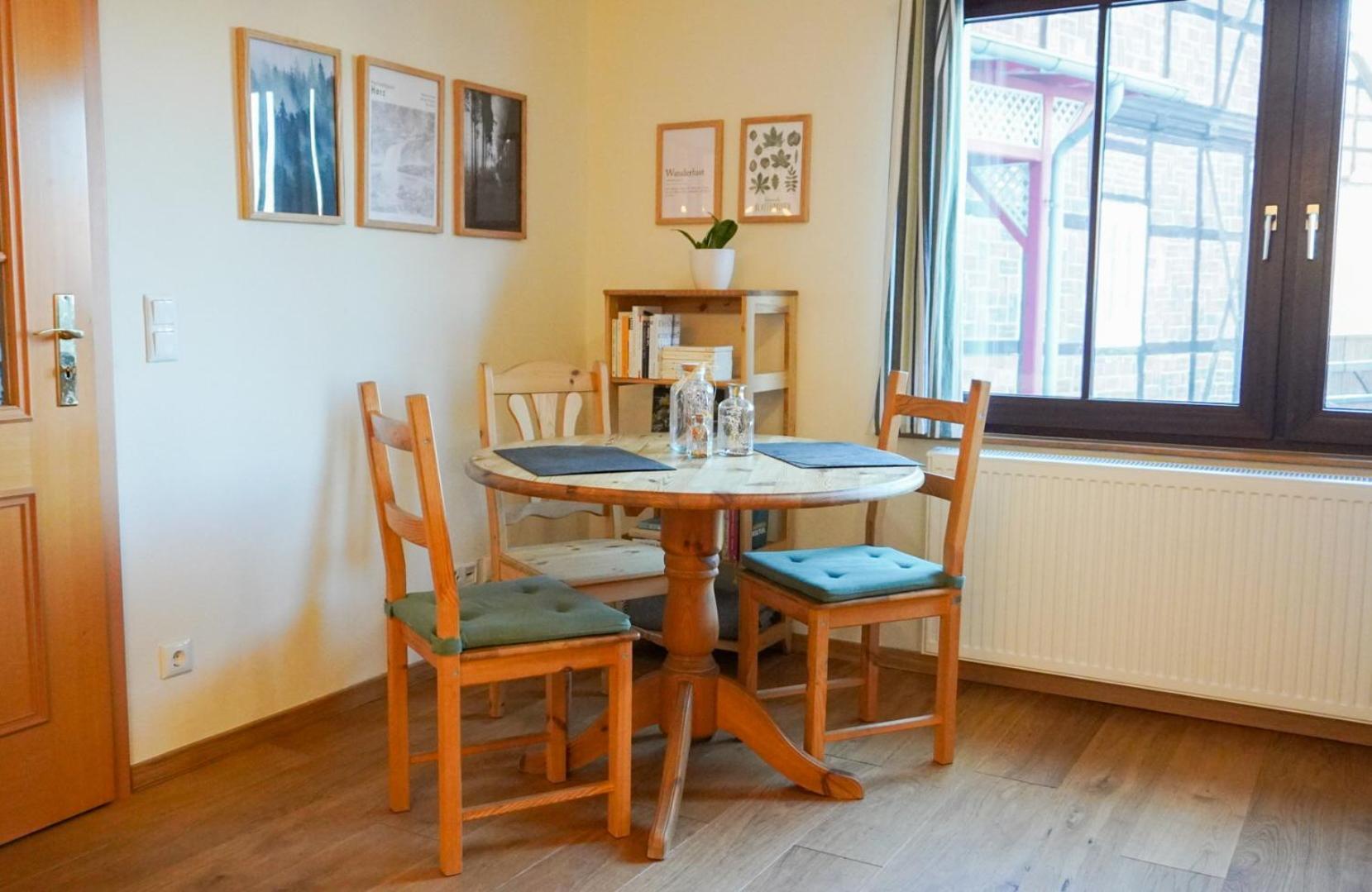 Apartment mit Herz im Harz Meisdorf Exterior foto